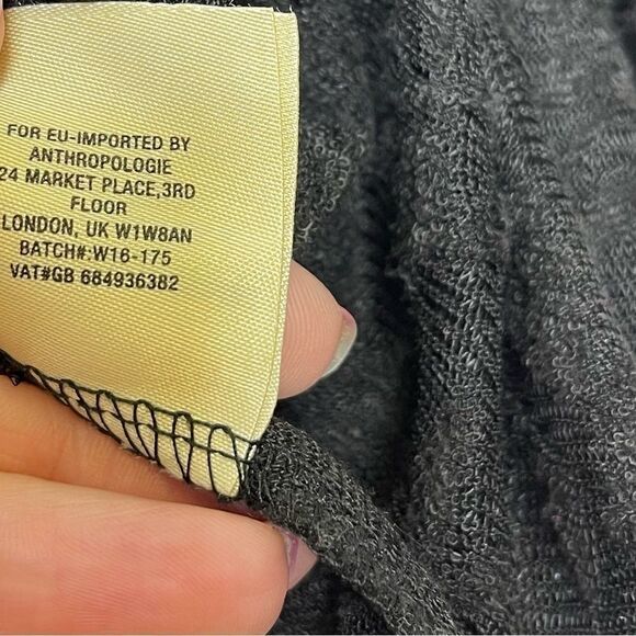 anthropologie Deletta Amanna Mock Neck Lace Top S - Picture 3 of 7